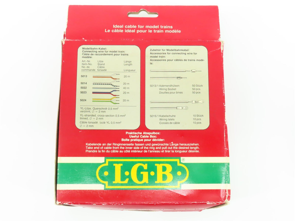 LGB 5013 2 Conductor Orange &amp; White Wire