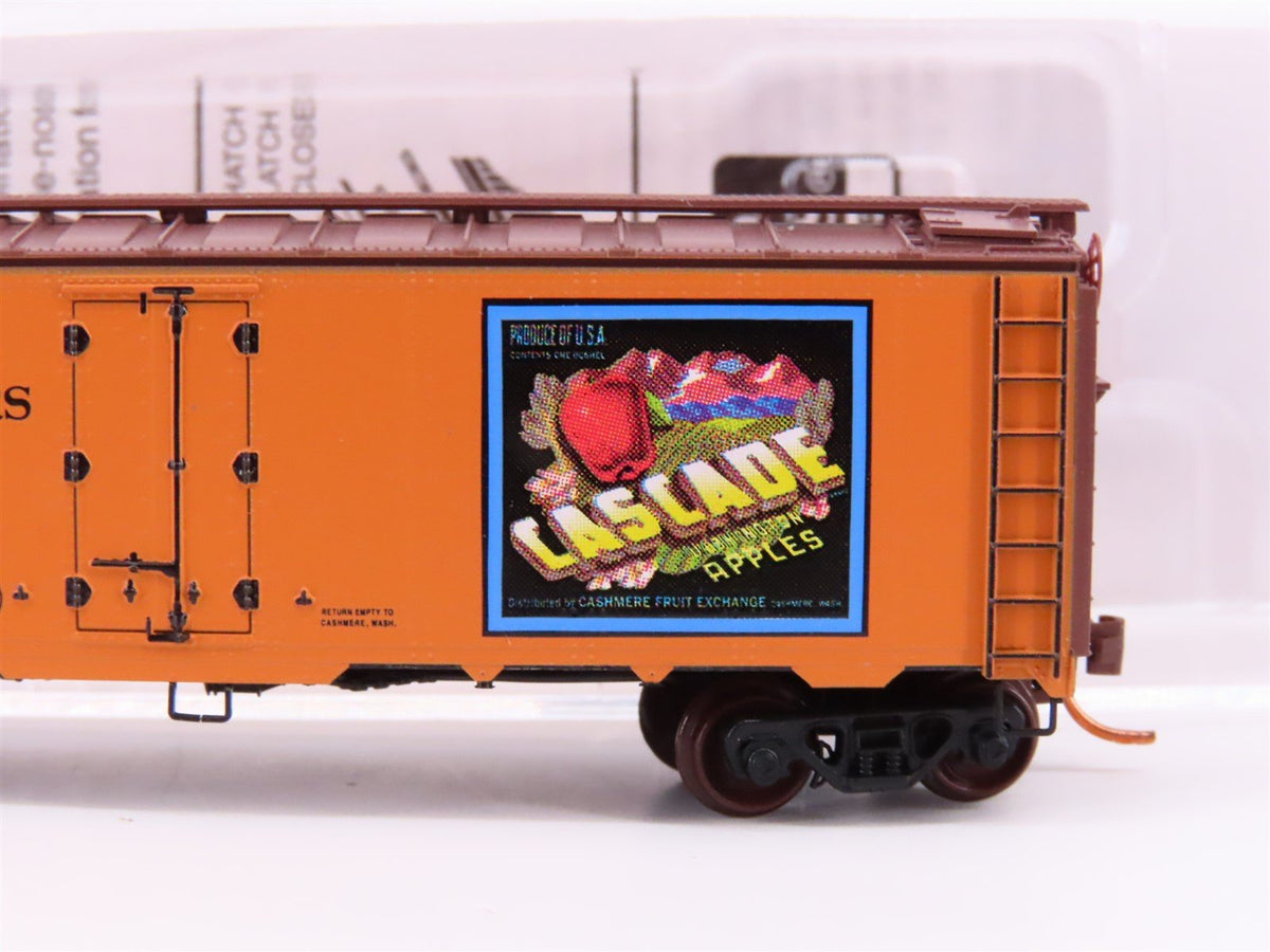 N Scale Micro-Trains MTL NSE 11-51 #16 AFPX Cascade Apples Reefer #10211