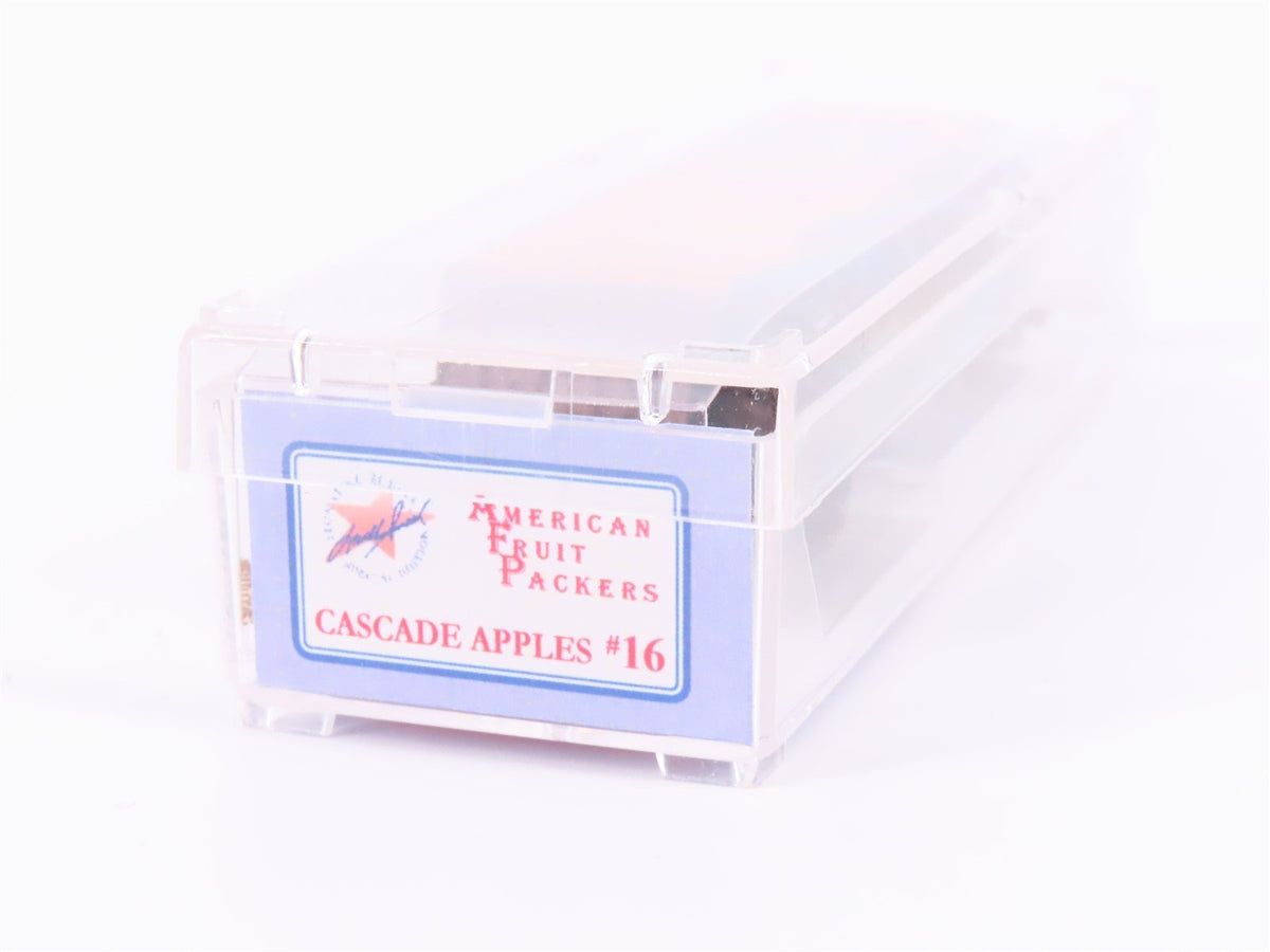 N Scale Micro-Trains MTL NSE 11-51 #16 AFPX Cascade Apples Reefer #10211