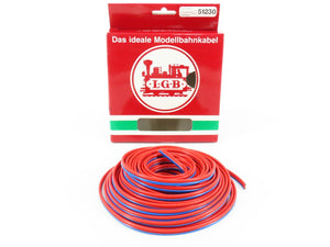 LGB 50230 2 Conductor Red & Blue 15 Meter Wire