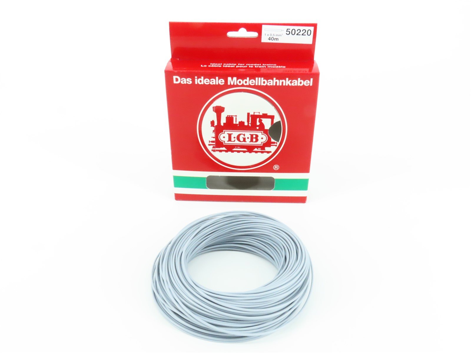 LGB 50220 1 Wire Cable Gray 15 Meter Wire