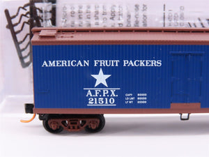 N Scale Micro-Trains MTL NSC 10-31 #15.5 AFPX Pecos Bill Apples Reefer #21510