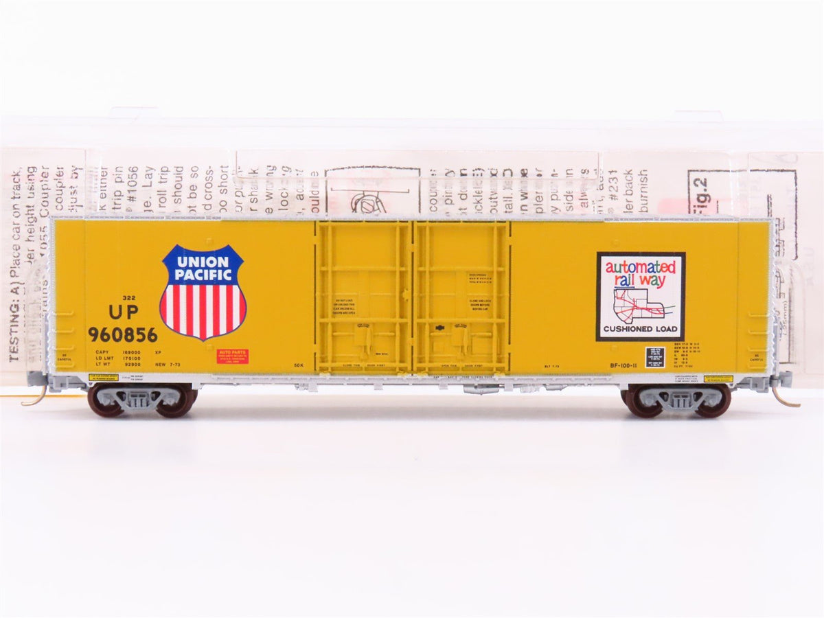 N Scale Micro-Trains MTL 102020 UP Union Pacific Railroad 60&#39; Box Car #960856