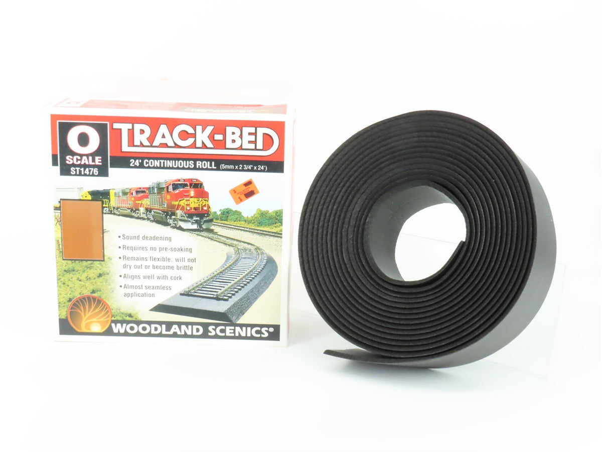 O Scale Woodland Scenics ST1476 24&#39; x 2-3/4&quot; Continuous Roll Foam Track Bed