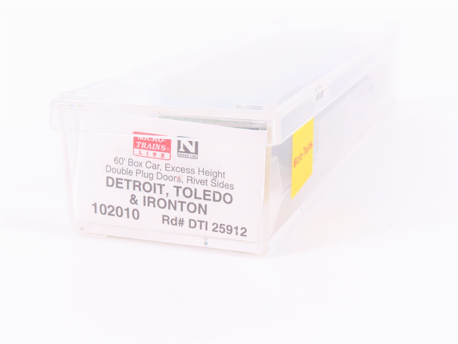 N Scale Micro-Trains MTL 102010 DTI Detroit Toledo & Ironton 60' Box Car #25912