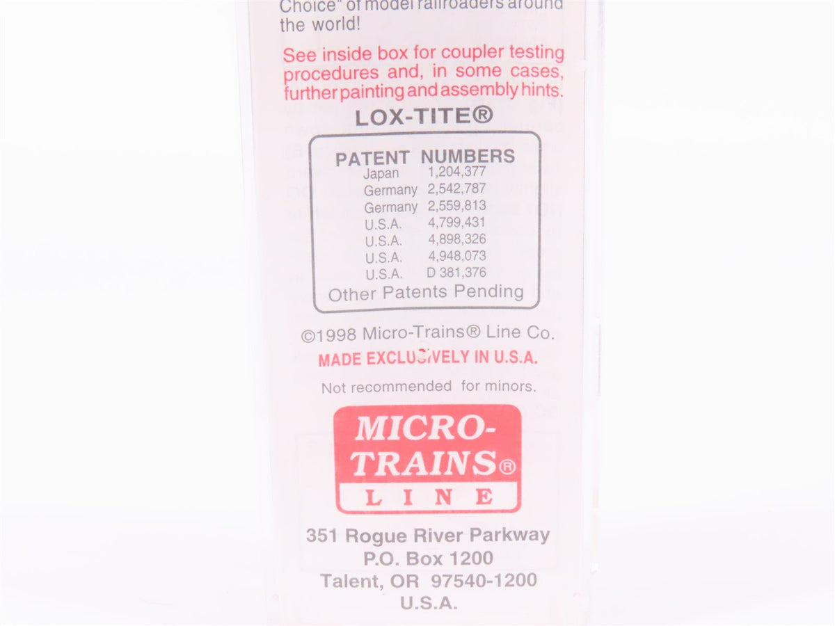 N Scale Micro-Trains MTL 103020 CR Conrail 60&#39; Double Plug Doors Box Car #223435