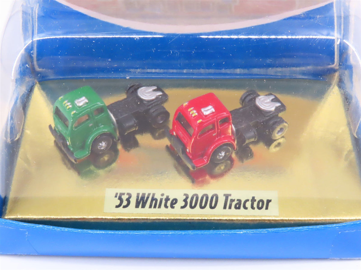 N Scale CMW Mini Metals 50205 53&#39; White 300 Tractor 2-Pack