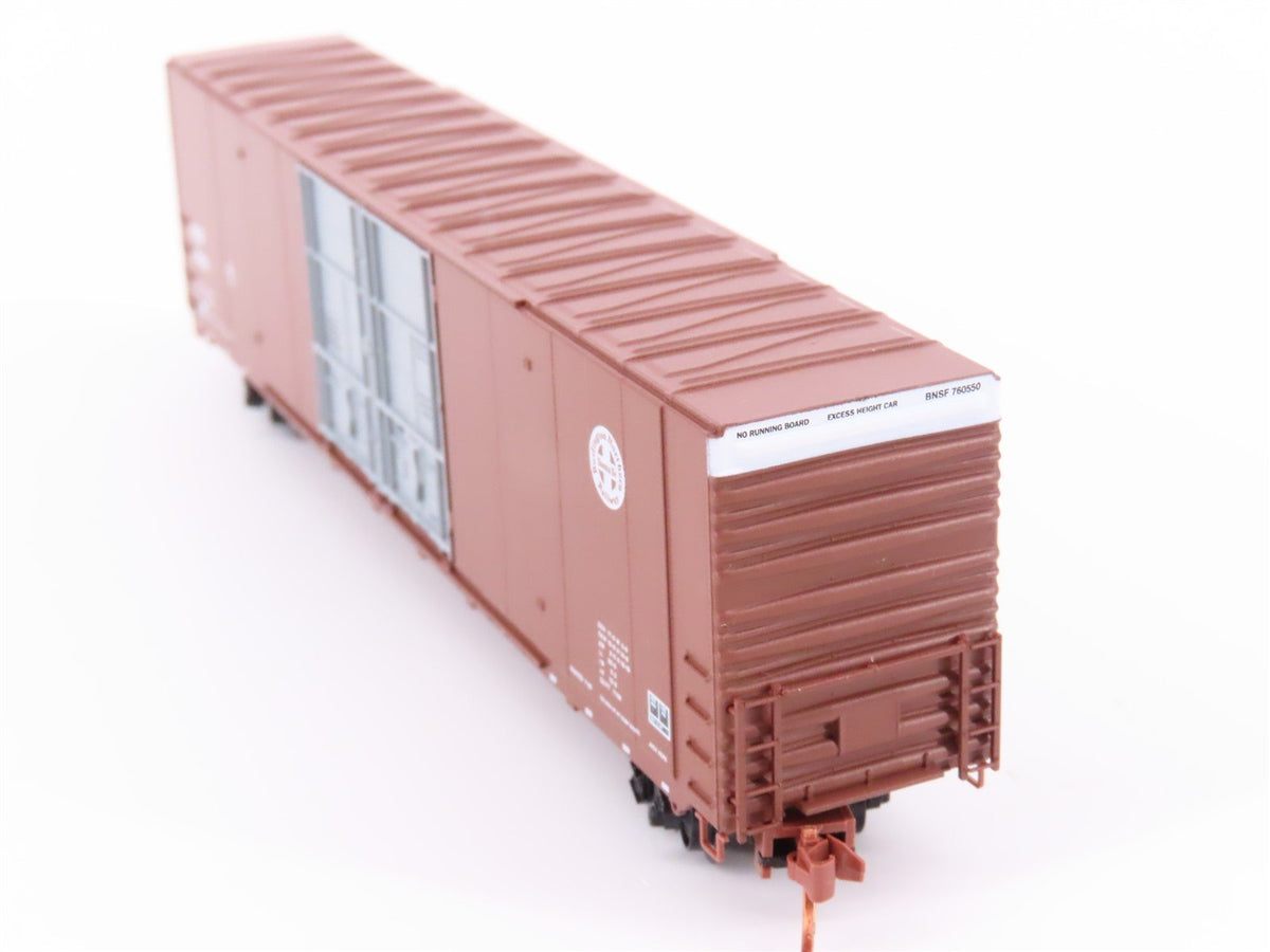 N Micro-Trains MTL GCS Car #12 BNSF &quot;California&quot; 60&#39; Box Car #760550 w/ Graffiti