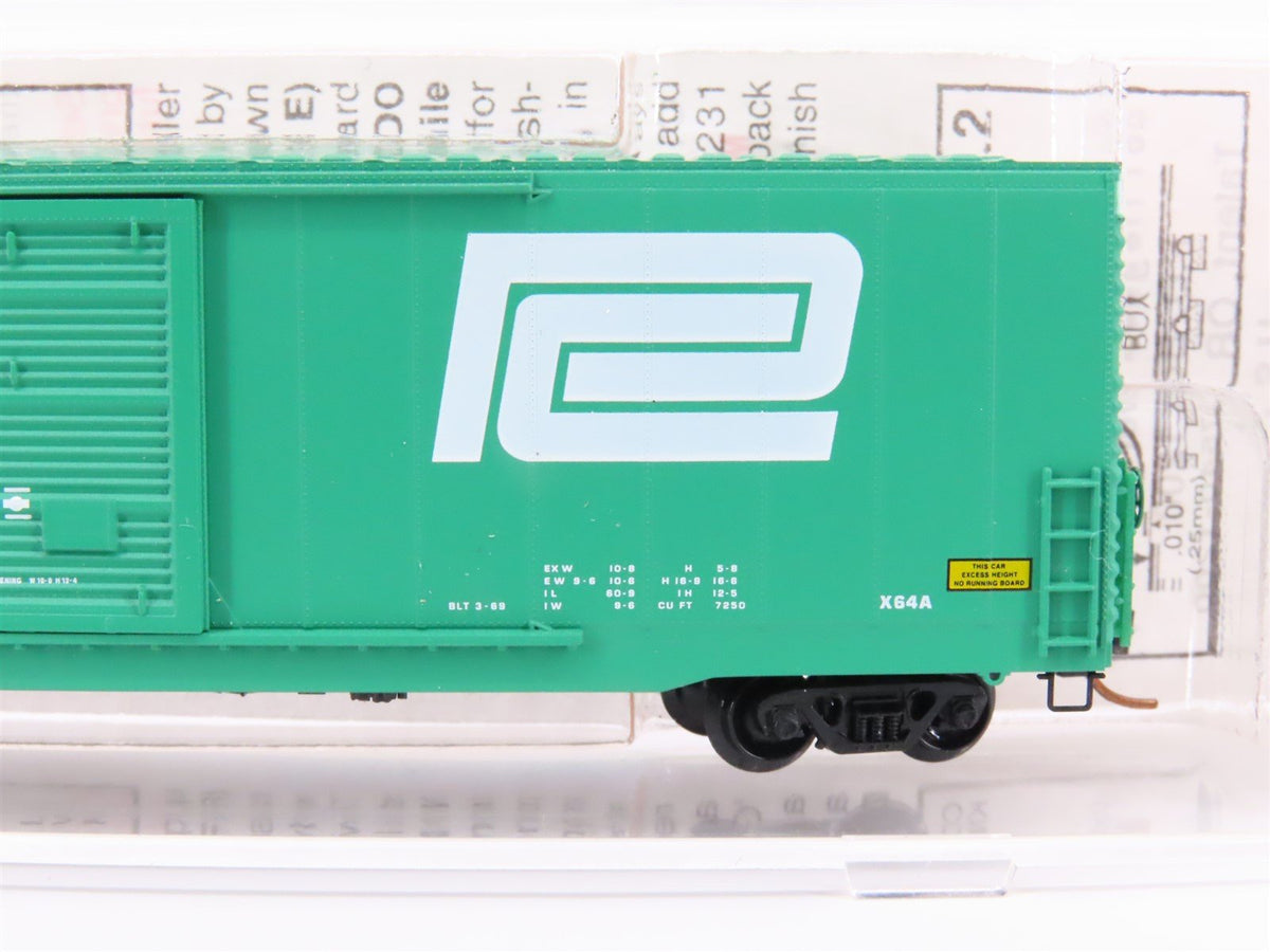 N Scale Micro-Trains MTL 104020 PC Penn Central 60&#39; Single Door Box Car #278655