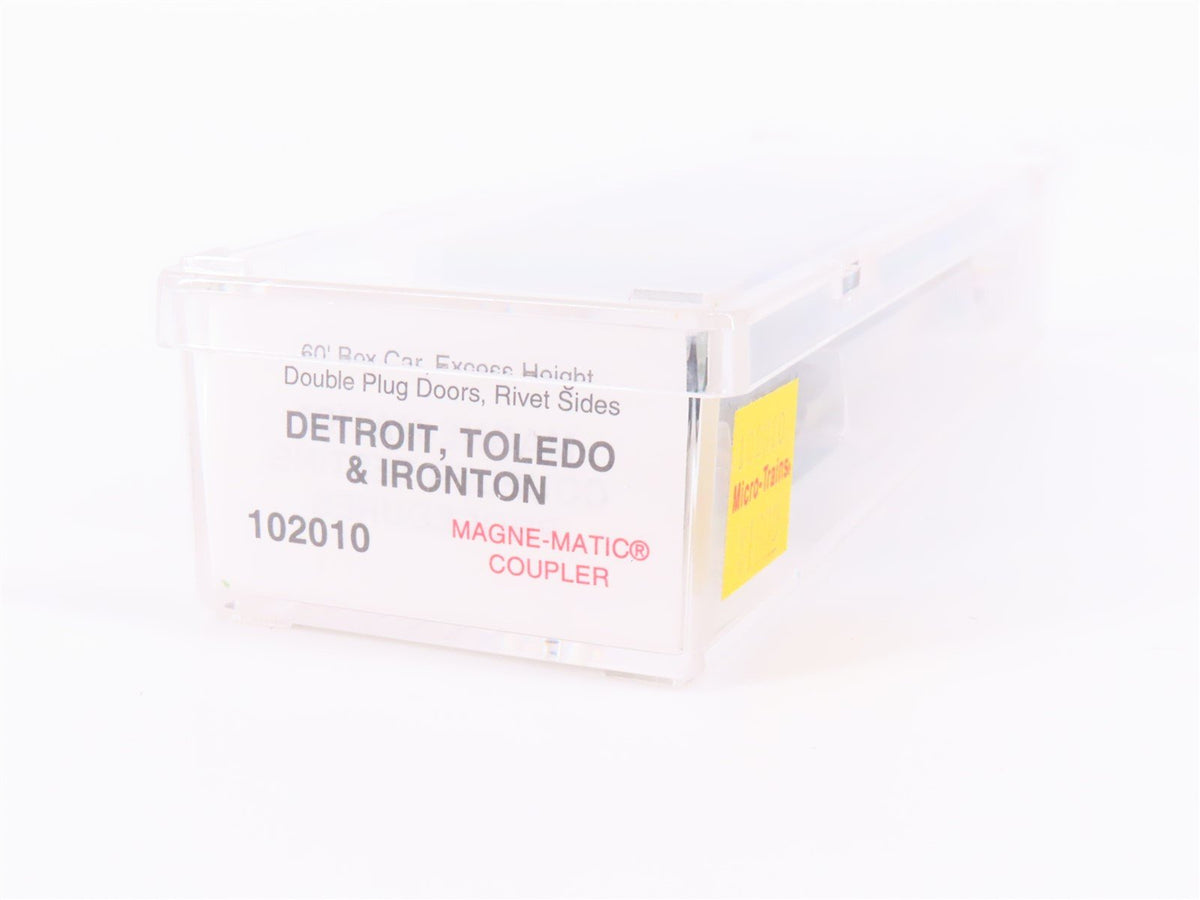 N Scale Micro-Trains MTL 102010 DTI Detroit Toledo &amp; Ironton 60&#39; Box Car #25915