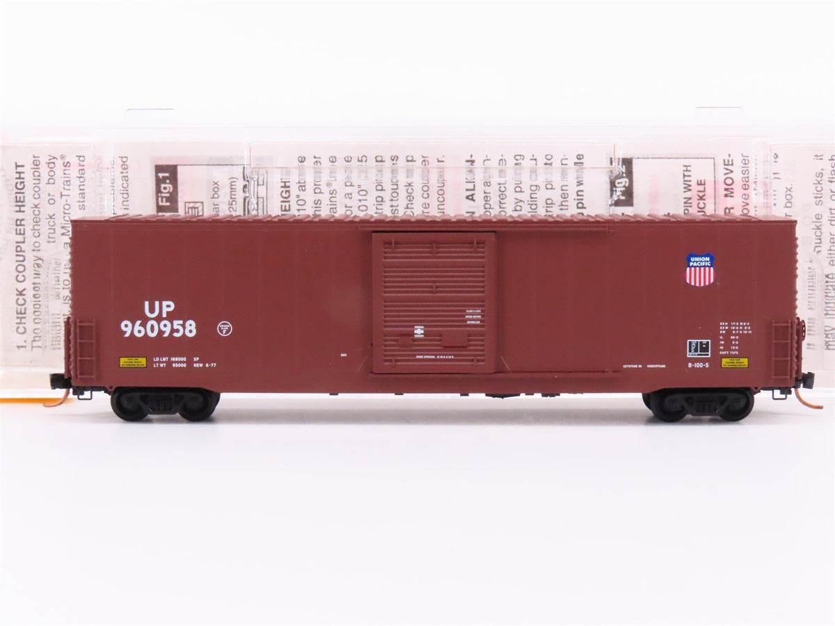 N Scale Micro-Trains MTL 104030 UP Union Pacific 60&#39; Single Door Box Car #960958