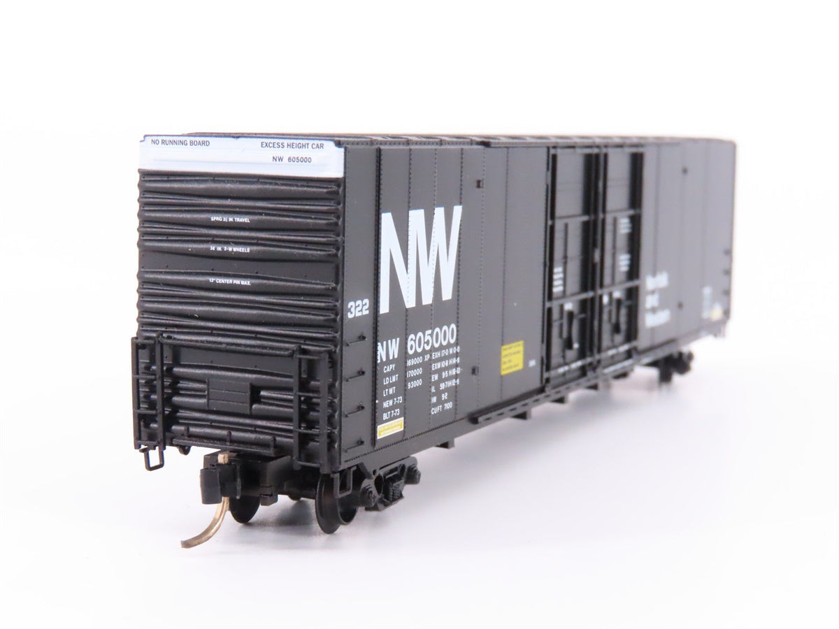 N Scale Micro-Trains MTL 102040 NW Norfolk &amp; Western 60&#39; Box Car #605000