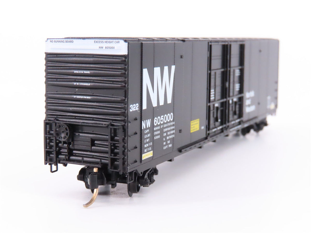 N Scale Micro-Trains MTL 102040 NW Norfolk &amp; Western 60&#39; Box Car #605000