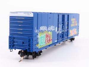 N Micro-Trains MTL GCS Car #4 VCY Golden West Service Boxcar #142004 w/ Graffiti