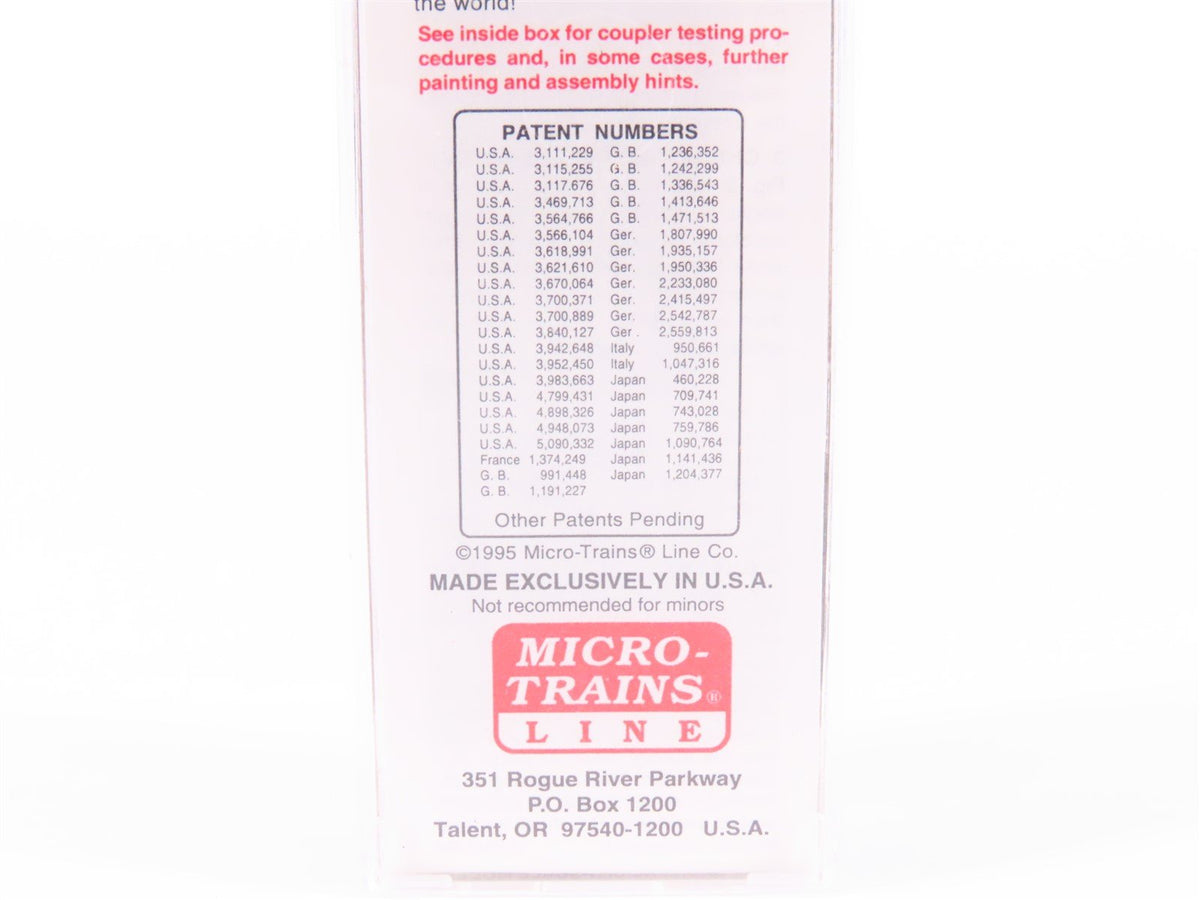 N Scale Micro-Trains MTL 34050 SP Southern Pacific Railroad 50&#39; Box Car #202516