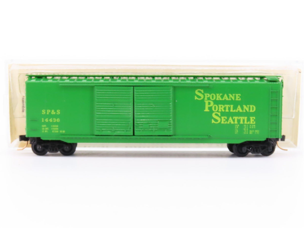 N Kadee Micro-Trains MTL 34040 SPS Spokane Portland Seattle 50&#39; Box Car #14436