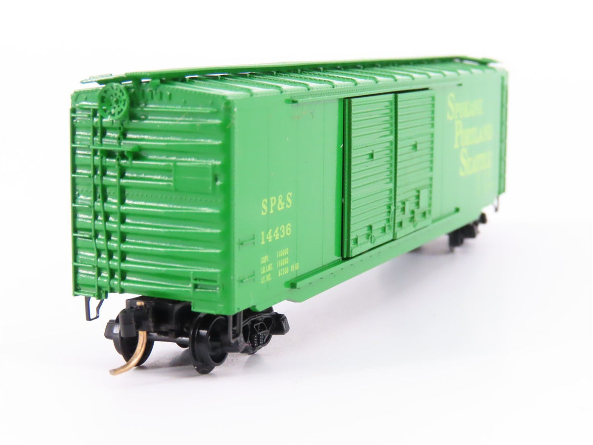 N Kadee Micro-Trains MTL 34040 SPS Spokane Portland Seattle 50&#39; Box Car #14436