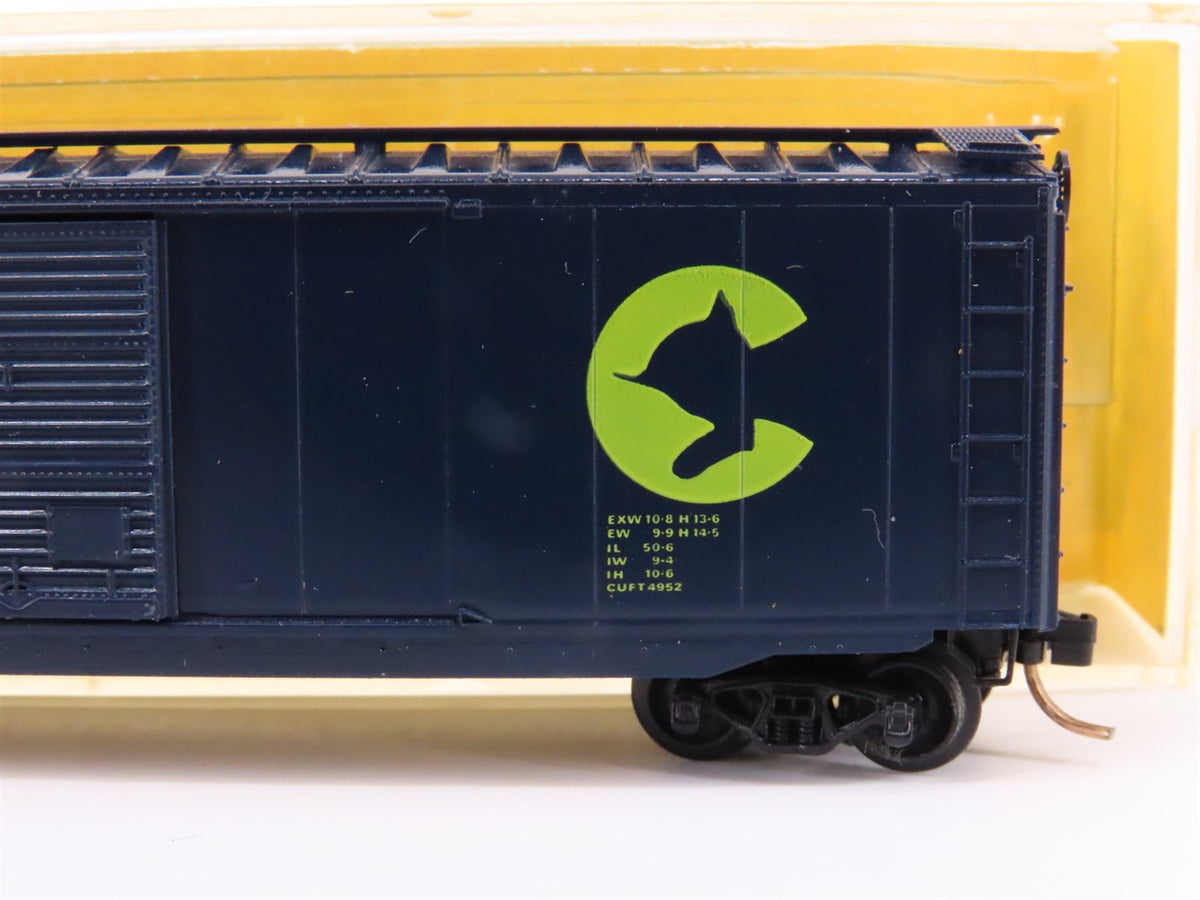 N Scale Kadee Micro-Trains MTL 34011 B&amp;O Chessie System 50&#39; Box Car #288651