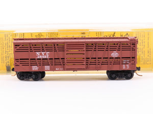 N Scale Kadee Micro-Trains MTL 35041 NYC New York Central 40' Stock Car #28497