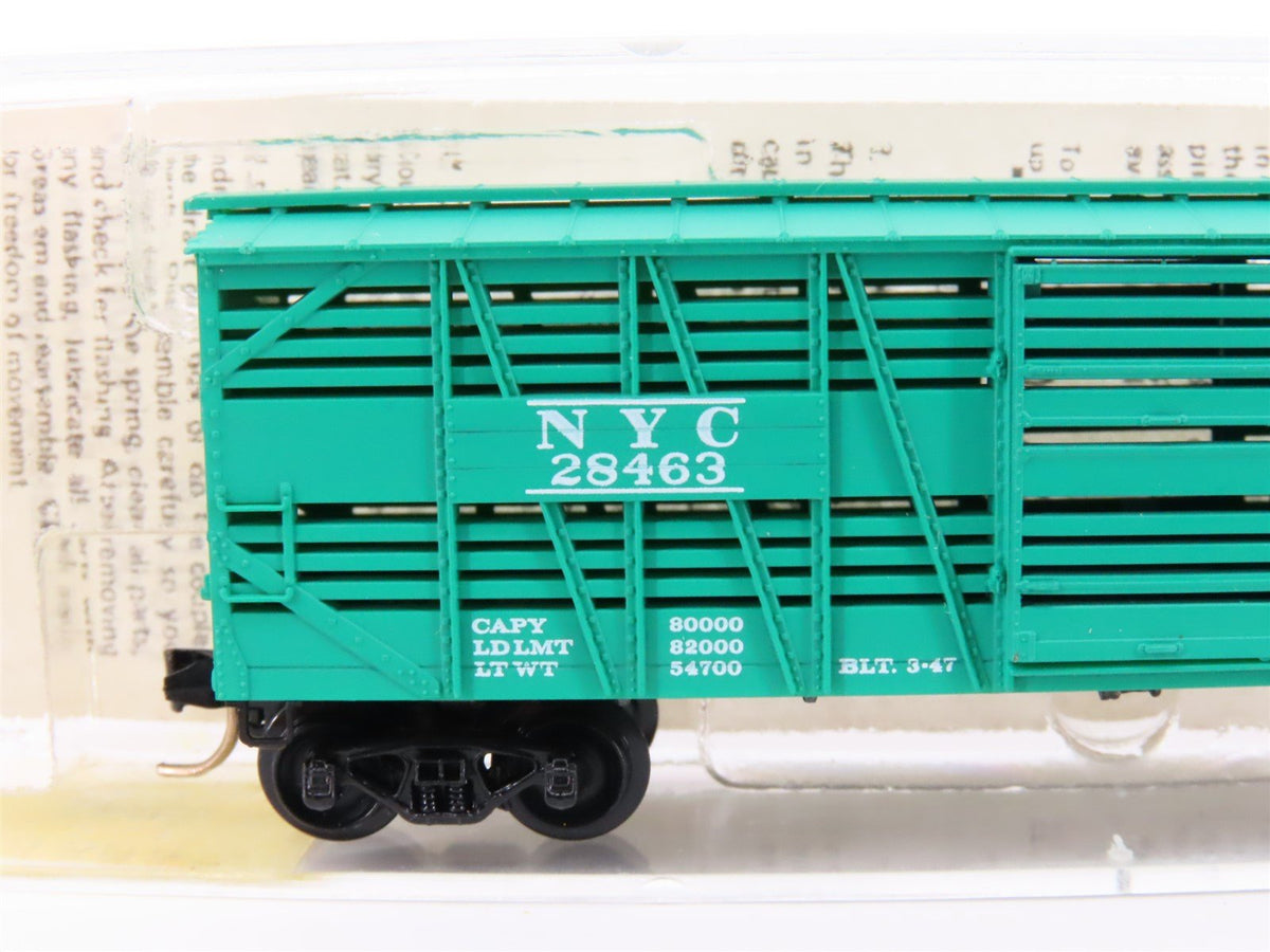 N Scale Kadee Micro-Trains MTL 35040 NYC New York Central 40&#39; Stock Car #28463