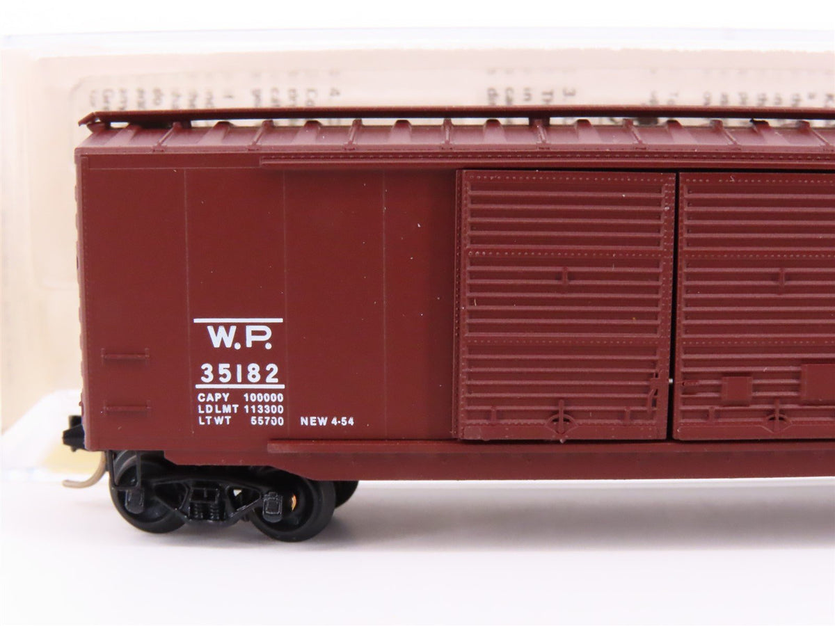 N Kadee Micro-Trains MTL 34130 WP Western Pacific Feather 50&#39; Box Car #35182