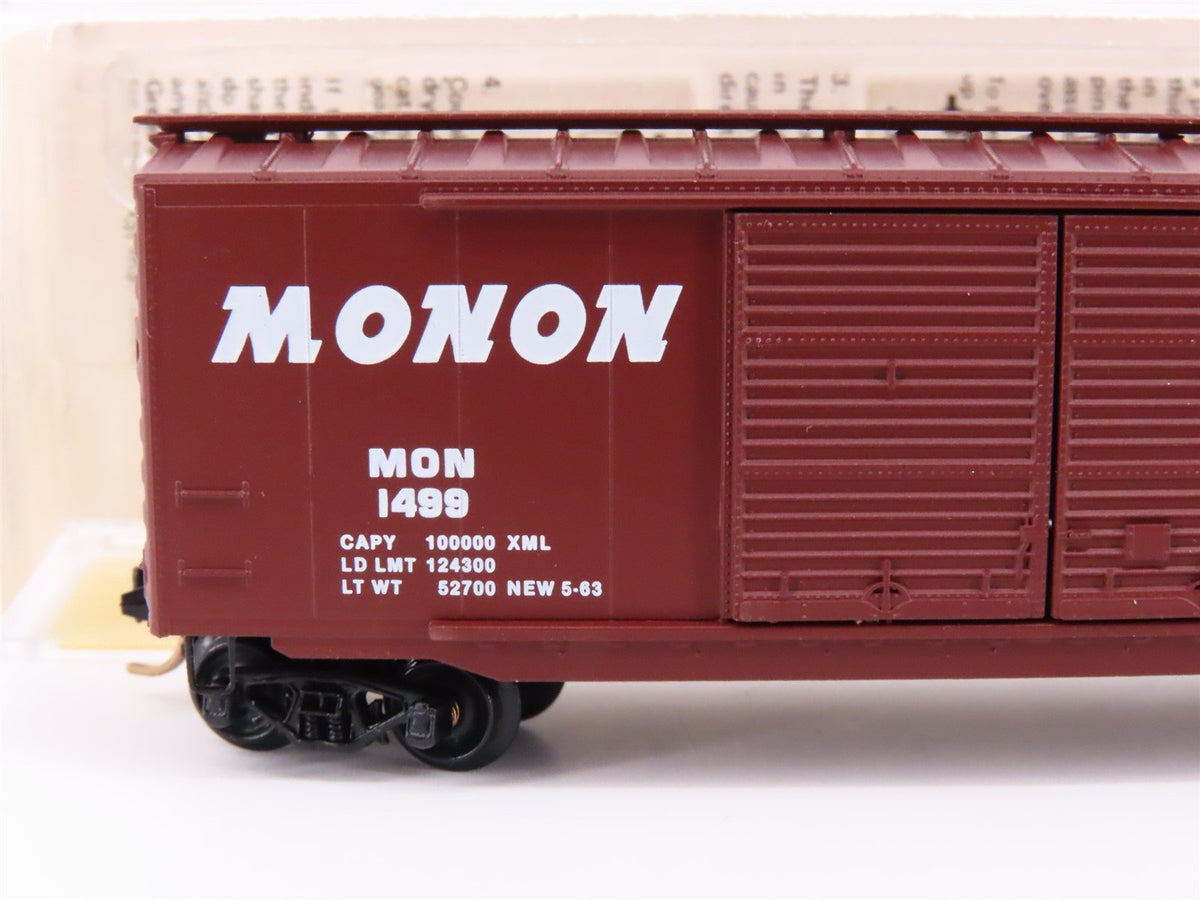 N Scale Kadee Micro-Trains MTL 34120 MON Monon 50&#39; Double Door Box Car #1499