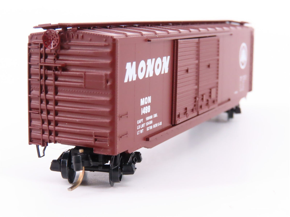 N Scale Kadee Micro-Trains MTL 34120 MON Monon 50&#39; Double Door Box Car #1499