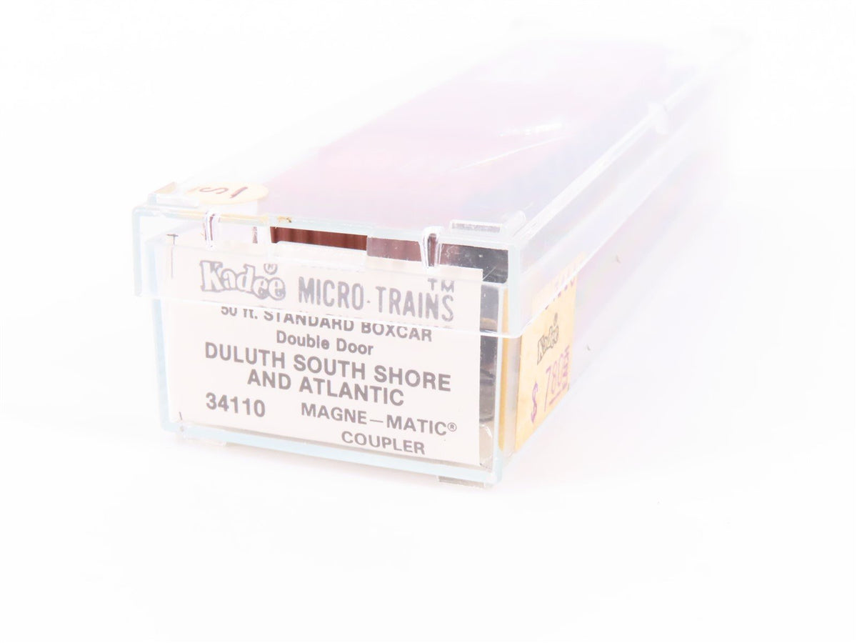 N Kadee Micro-Trains MTL 34110 DSS&amp;A Duluth South Shore &amp; Atlantic Box Car 15500