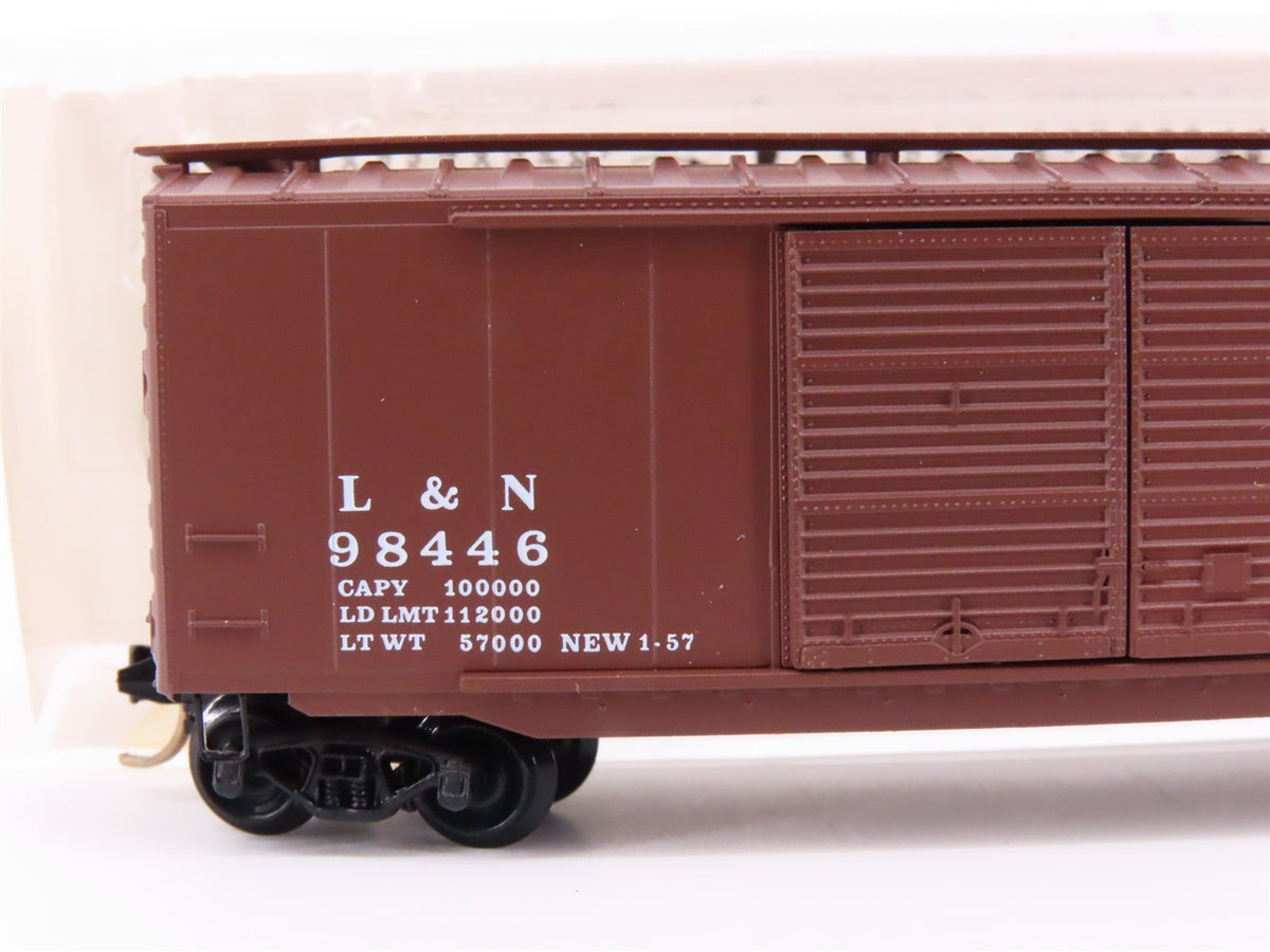 N Scale Micro-Trains MTL 34100 L&amp;N Old Reliable 50&#39; Double Door Box Car #98446