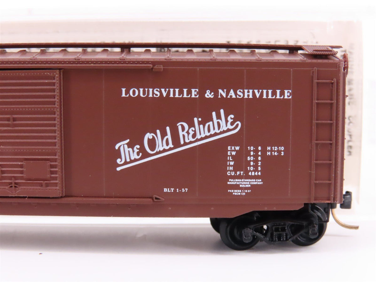 N Scale Micro-Trains MTL 34100 L&amp;N Old Reliable 50&#39; Double Door Box Car #98446