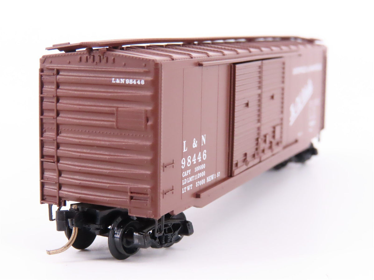 N Scale Micro-Trains MTL 34100 L&amp;N Old Reliable 50&#39; Double Door Box Car #98446