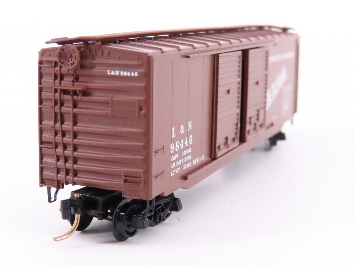 N Scale Micro-Trains MTL 34100 L&amp;N Old Reliable 50&#39; Double Door Box Car #98446