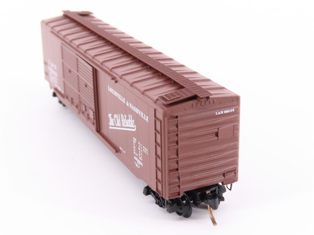 N Scale Micro-Trains MTL 34100 L&amp;N Old Reliable 50&#39; Double Door Box Car #98446