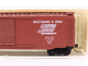 N Kadee Micro-Trains MTL 34151 B&O 50' Double Door Box Car #471310 - Blue Label