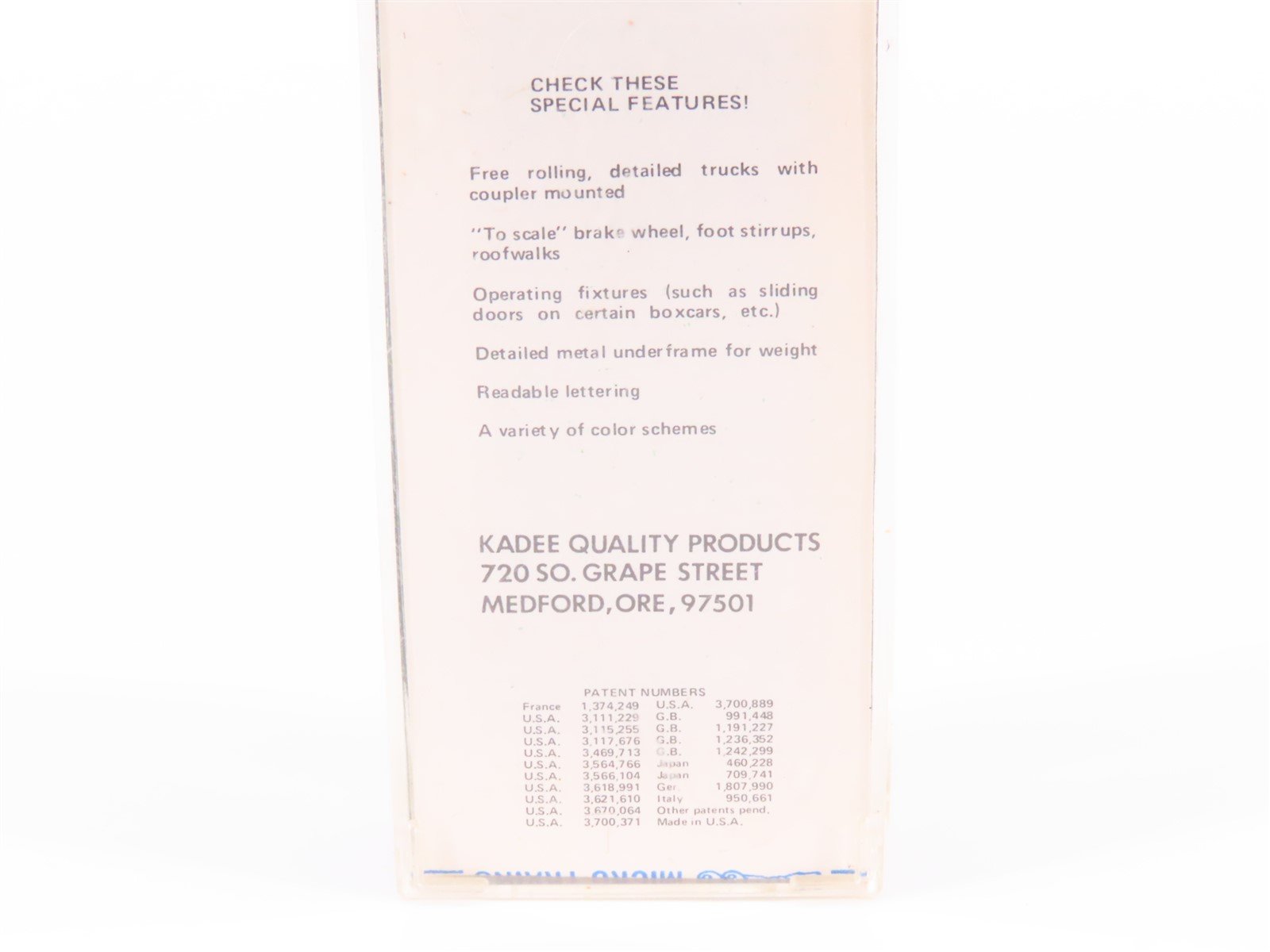 N Kadee Micro-Trains MTL 34151 B&O 50' Double Door Box Car #471310 - Blue Label