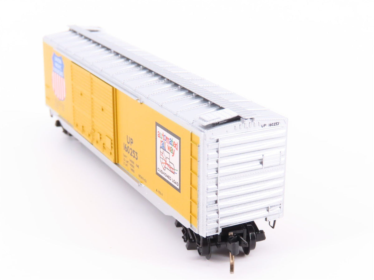 N Scale Micro-Trains MTL 34090 UP Union Pacific 50&#39; Double Door Box Car #160253