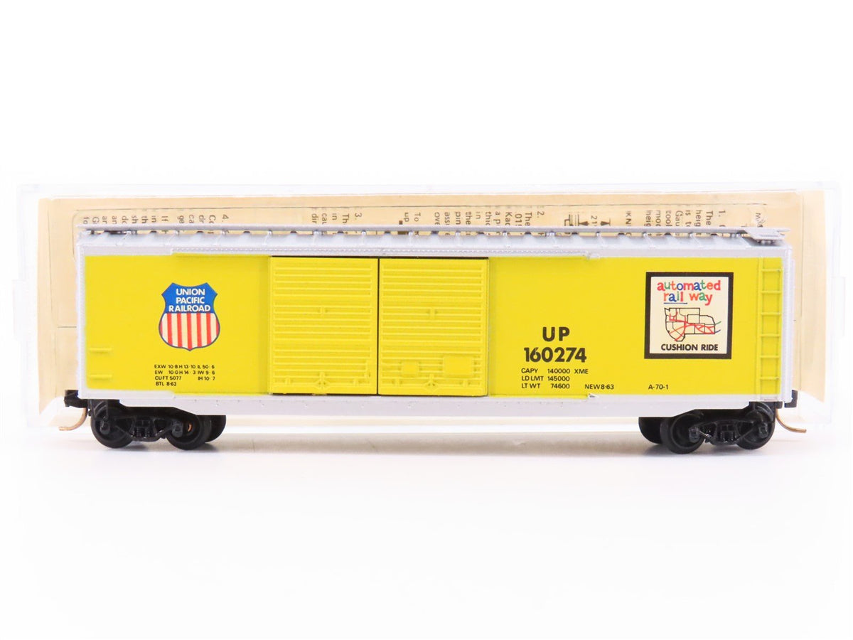 N Kadee Micro-Trains MTL 34090 UP Union Pacific 50&#39; Double Door Box Car #160274