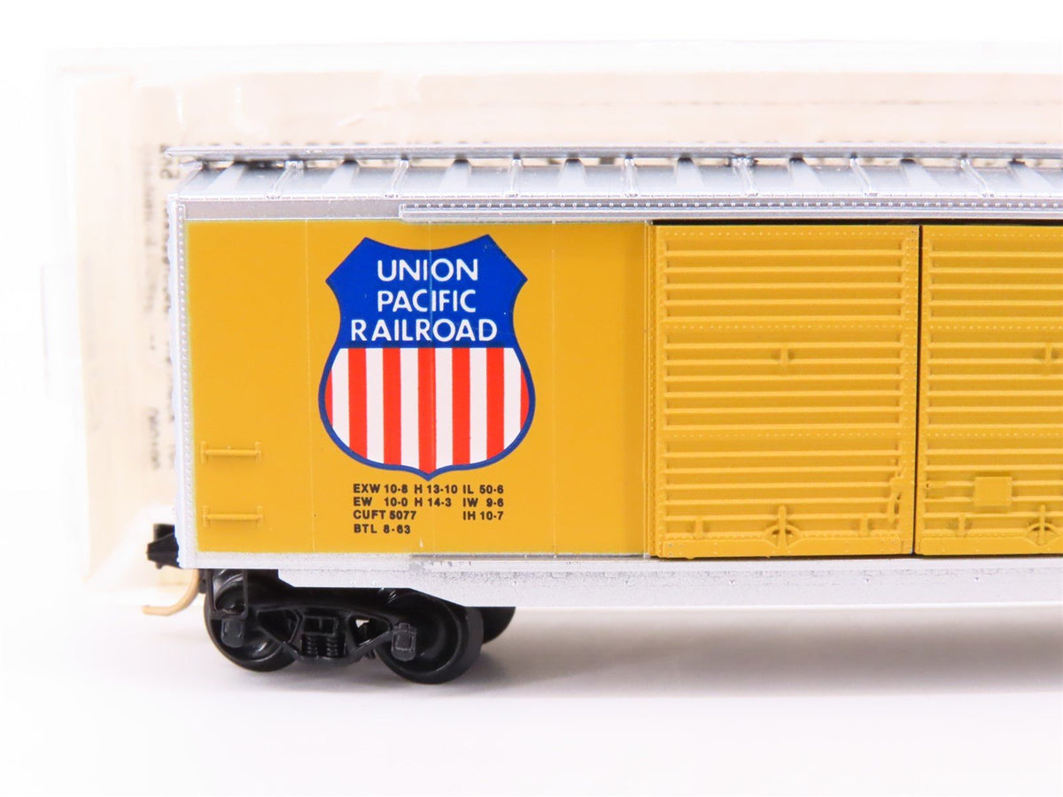 N Scale Micro-Trains MTL 34090 UP Union Pacific 50&#39; Double Door Box Car #160253