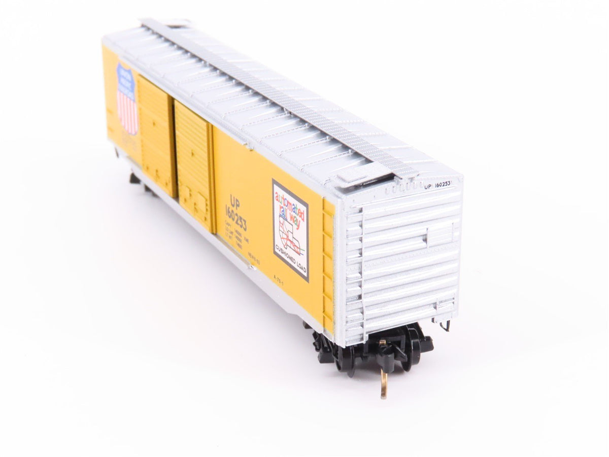 N Scale Micro-Trains MTL 34090 UP Union Pacific 50&#39; Double Door Box Car #160253