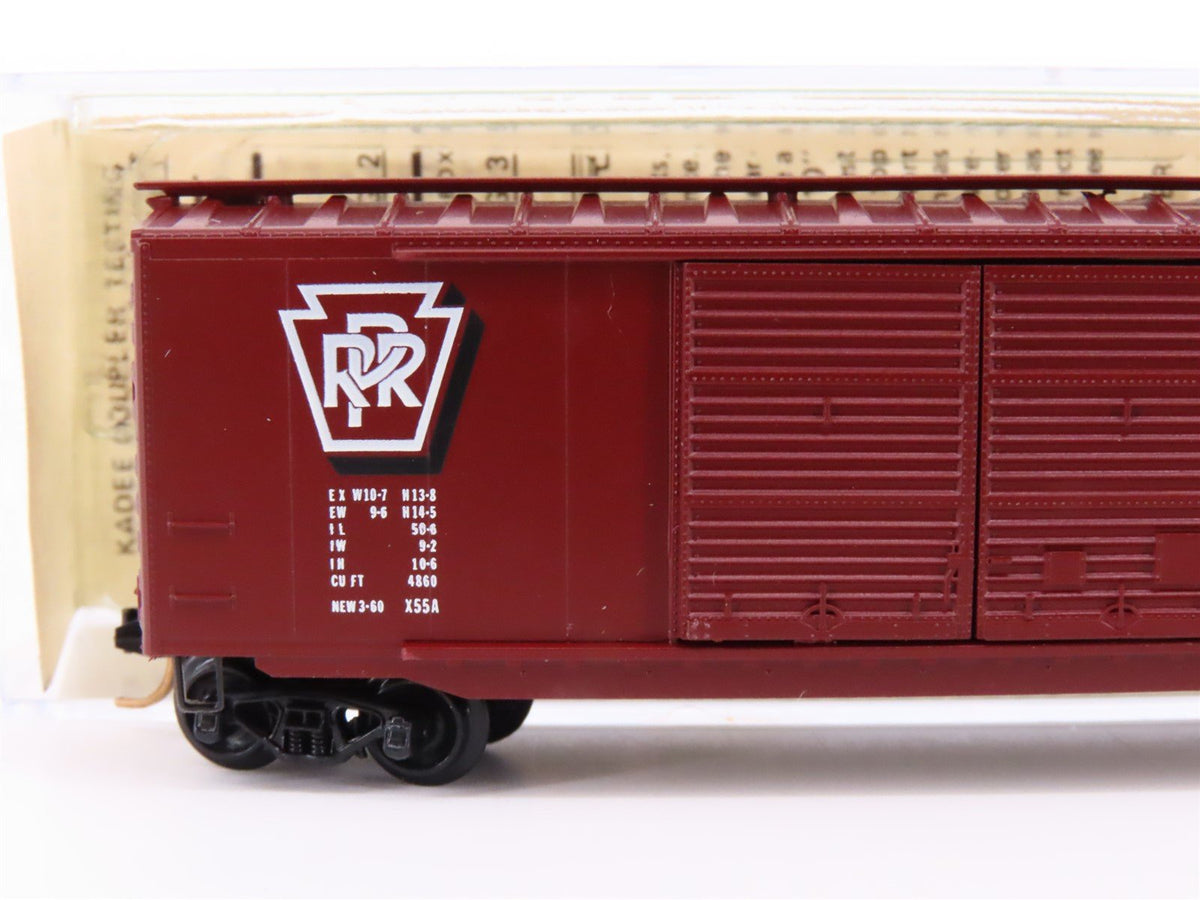 N Kadee Micro-Trains MTL 34080 PRR Pennsylvania 50&#39; Double Door Box Car #32156