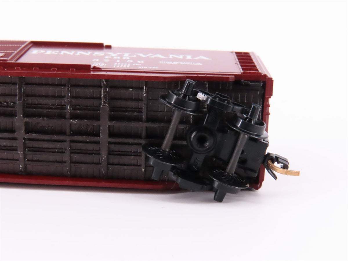 N Kadee Micro-Trains MTL 34080 PRR Pennsylvania 50&#39; Double Door Box Car #32156