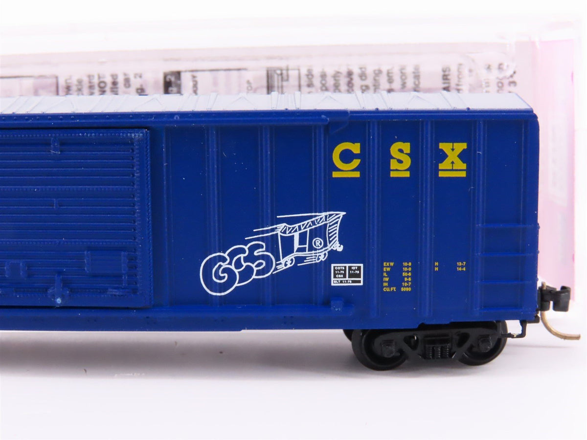 N Micro-Trains MTL GCS 27 of 400 CSXT Single Door Box Car #141076 w/ Graffiti