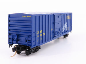 N Micro-Trains MTL GCS 27 of 400 CSXT Single Door Box Car #141076 w/ Graffiti