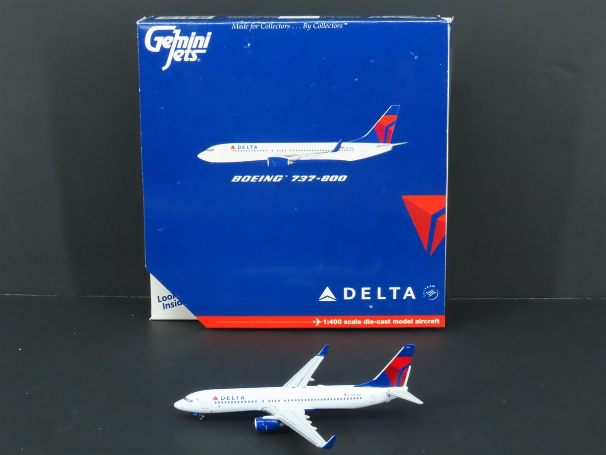 1:400 Scale GeminiJets GJDAL841 Delta Air Lines Boeing 737-800 Airliner