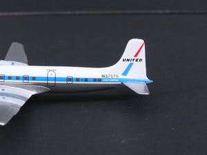1:400 Gemini Jets GJUAL972 Die-Cast United McDonnell Douglas DC-6B Airliner