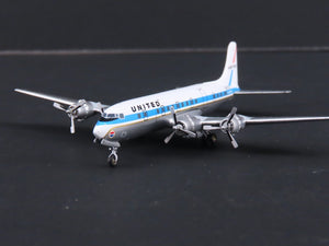 1:400 Gemini Jets GJUAL972 Die-Cast United McDonnell Douglas DC-6B Airliner