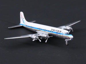 1:400 Gemini Jets GJUAL972 Die-Cast United McDonnell Douglas DC-6B Airliner