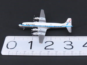1:400 Gemini Jets GJUAL972 Die-Cast United McDonnell Douglas DC-6B Airliner