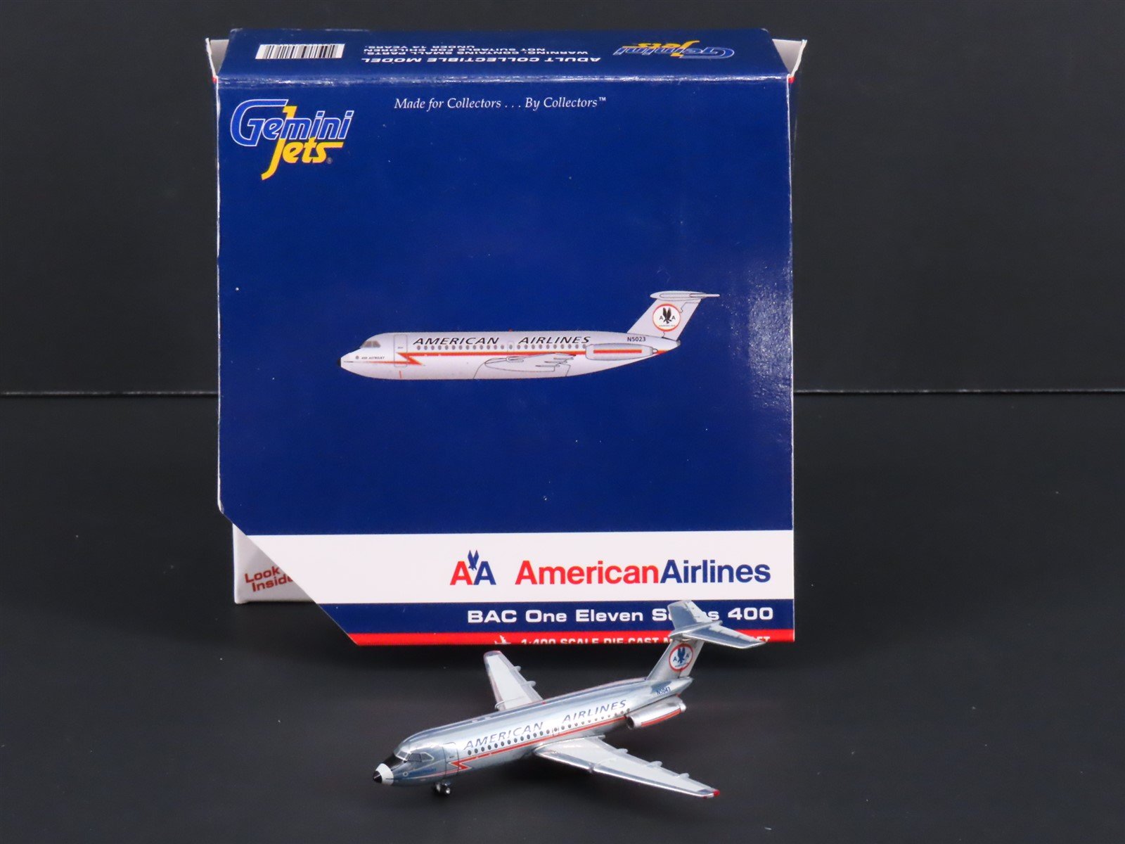 1:400 Gemini Jets GJAAL116 Die-Cast American British Aircraft BAC-111 Airliner