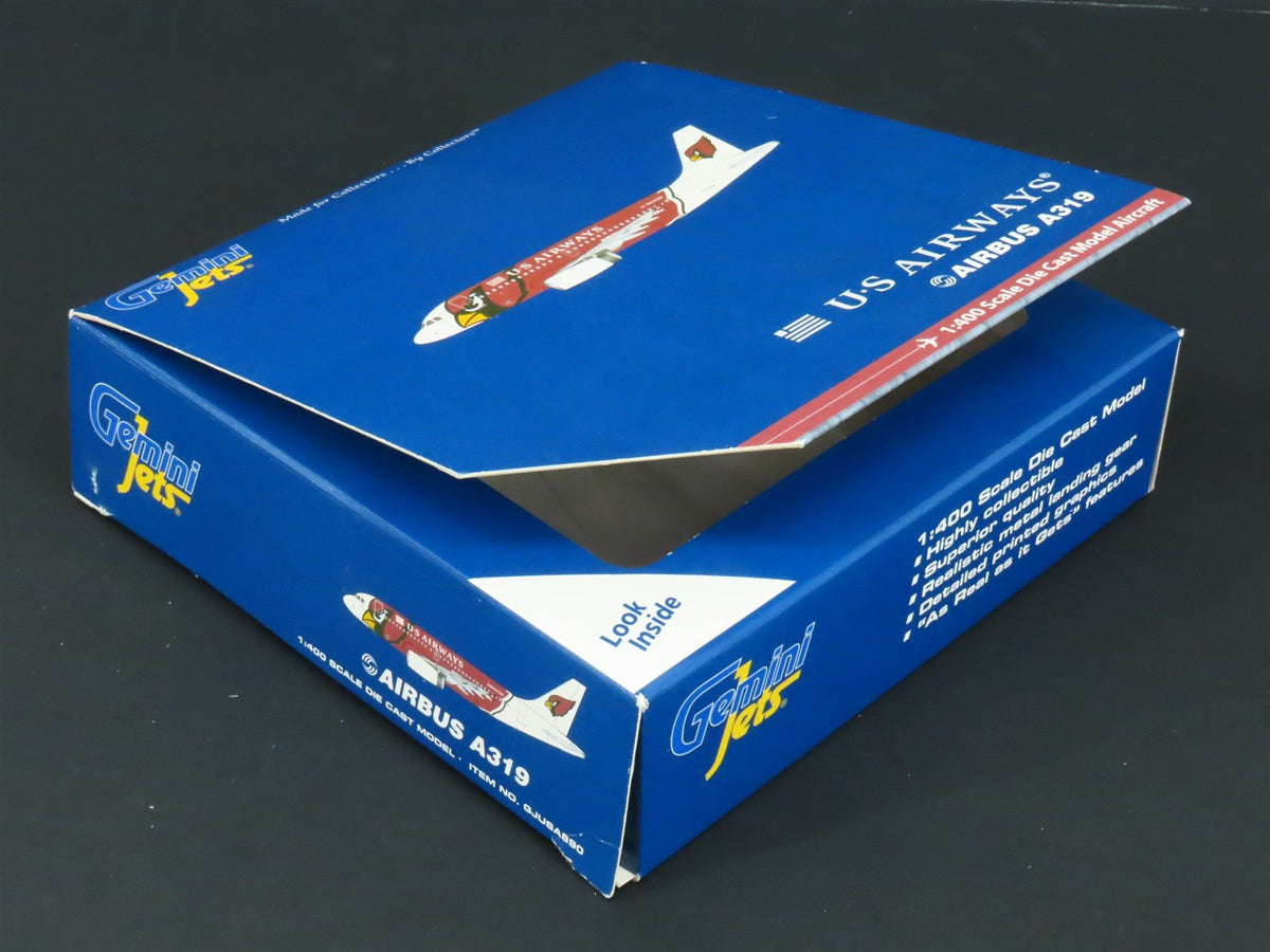 1:400 GeminiJets GJUSA890 US Airway Arizona Cardinals Airbus A319 Airliner